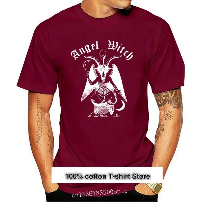 Camiseta Unisex de la bruja del Ángel Baphomet Screamin N Bleeding Frontal Assault nueva |