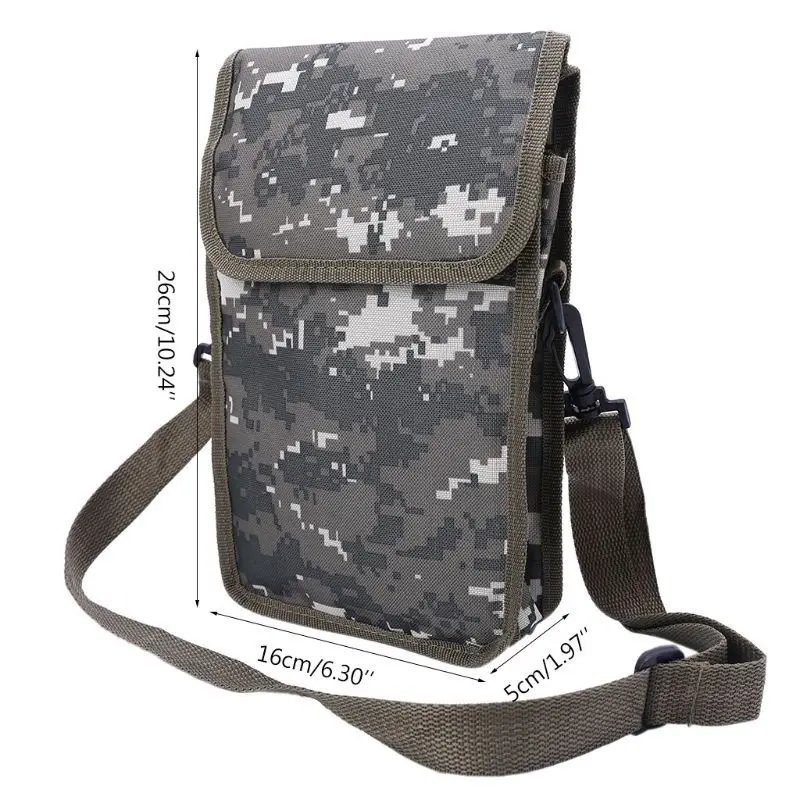 Metal Detector Bag Camo Oxford Waist Shoulder Belt Pouch Good Luck Gold Nugget Bags For Metal Detecting