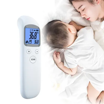 

Termometro Lcd Digital Non-contact Ir Infrared Thermometer Forehead Body Temperature Tool метеостанция термометр цифровой
