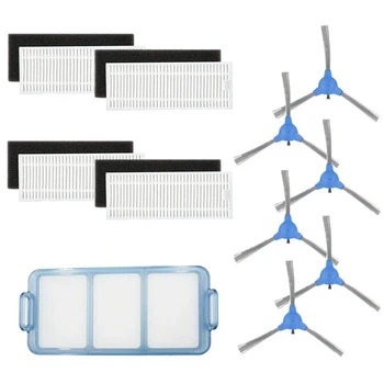 

AD-Filters Brushes Replacement Parts Fit for Eufy Robovac 11S&Robovac 30&Robovac 30C&Robovac 15C,Pack Of 11(1 Primary Filter+4 F