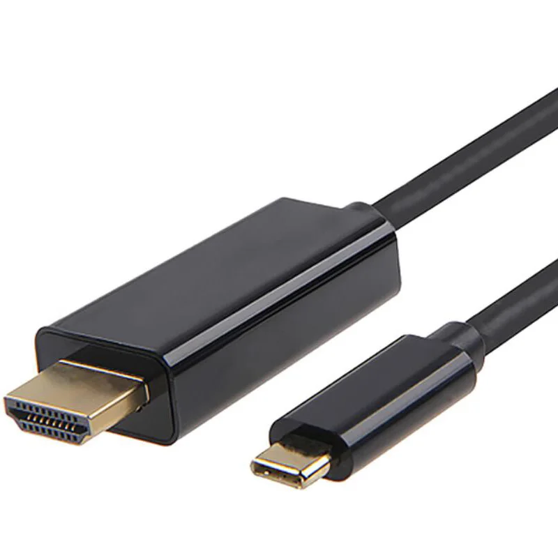 1,8 M USB 3,1 USB C к HDMI кабель type-C к HDMI конвертер 4K 30Hz HD внешняя Видео Графика удлинитель Кабель адаптер