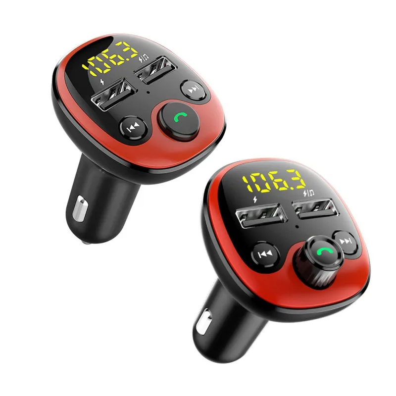 MP3 аудио плеер с быстрой зарядкой 3.1A двойной USB Автомобильное зарядное устройство Профессиональный fm-передатчик модулятор Bluetooth Handsfree Car