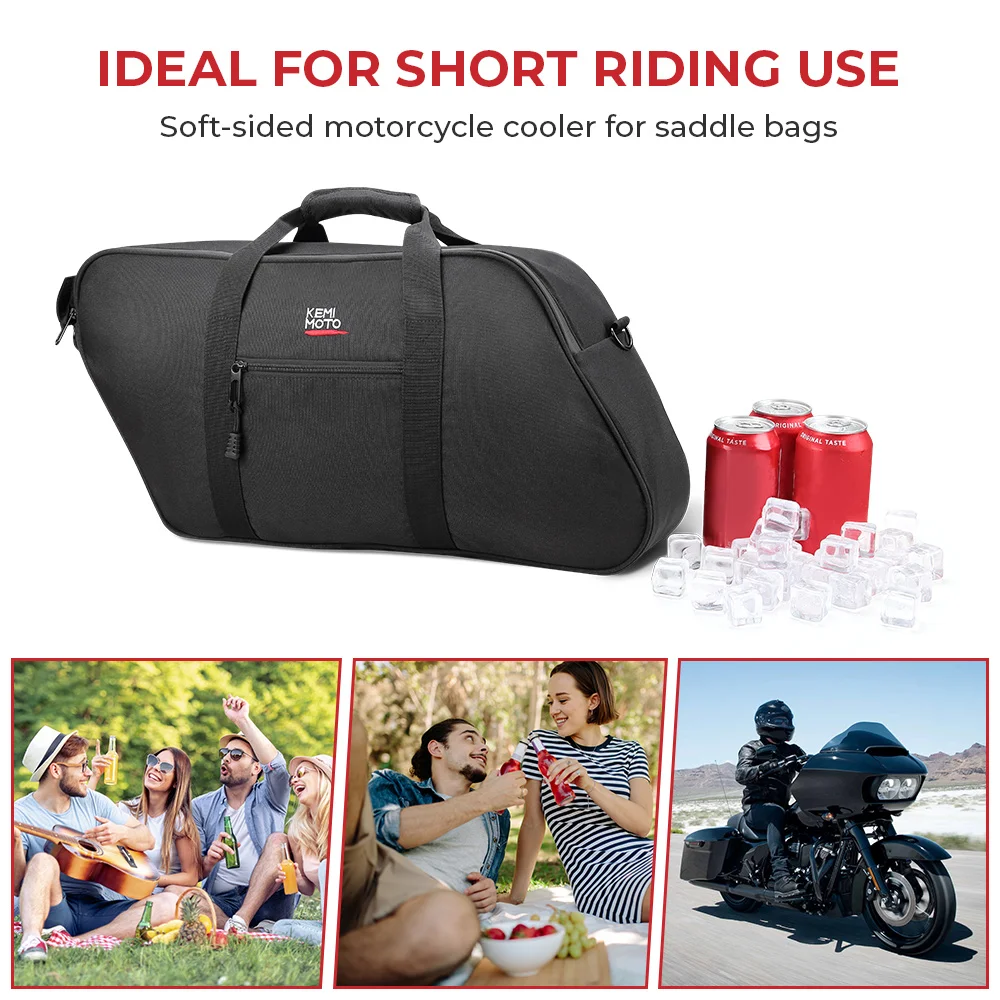 Motorcycle Saddlebag Cooler Inner Luggage Package Liner Waterproof