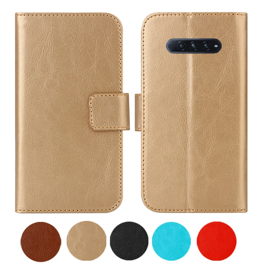 Custodia In Pelle Per Xiaomi Black Shark 4 Retro Flip Cover Portafoglio In Pelle Coque Per Black Shark 4 Custodia Per Telefono Fundas Etui Borse Magne