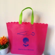 500 шт/партия, шаблон, печать на заказ, Нетканые хозяйственные сумки, используемые для продвижения/подарка/рекламы с вашим логотипом