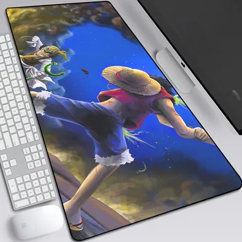 

One Piece Mouse Pad Oversized Anime Large Mouse Pad Naruto Table Mat Long Oversized Sauron Luffy