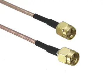 

Cable SMA male plug to SMA male straight RG316 RF Jumper pigtail 4inch~10FT