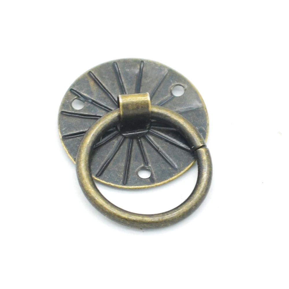 10/100pcs 20mm round metal handle/carton wooden box handle/drawer jewelry small handle/toy accessory model parts | Игрушки и хобби