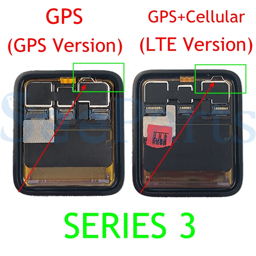 For Apple Watch Series 3 LCD Display Touch Screen