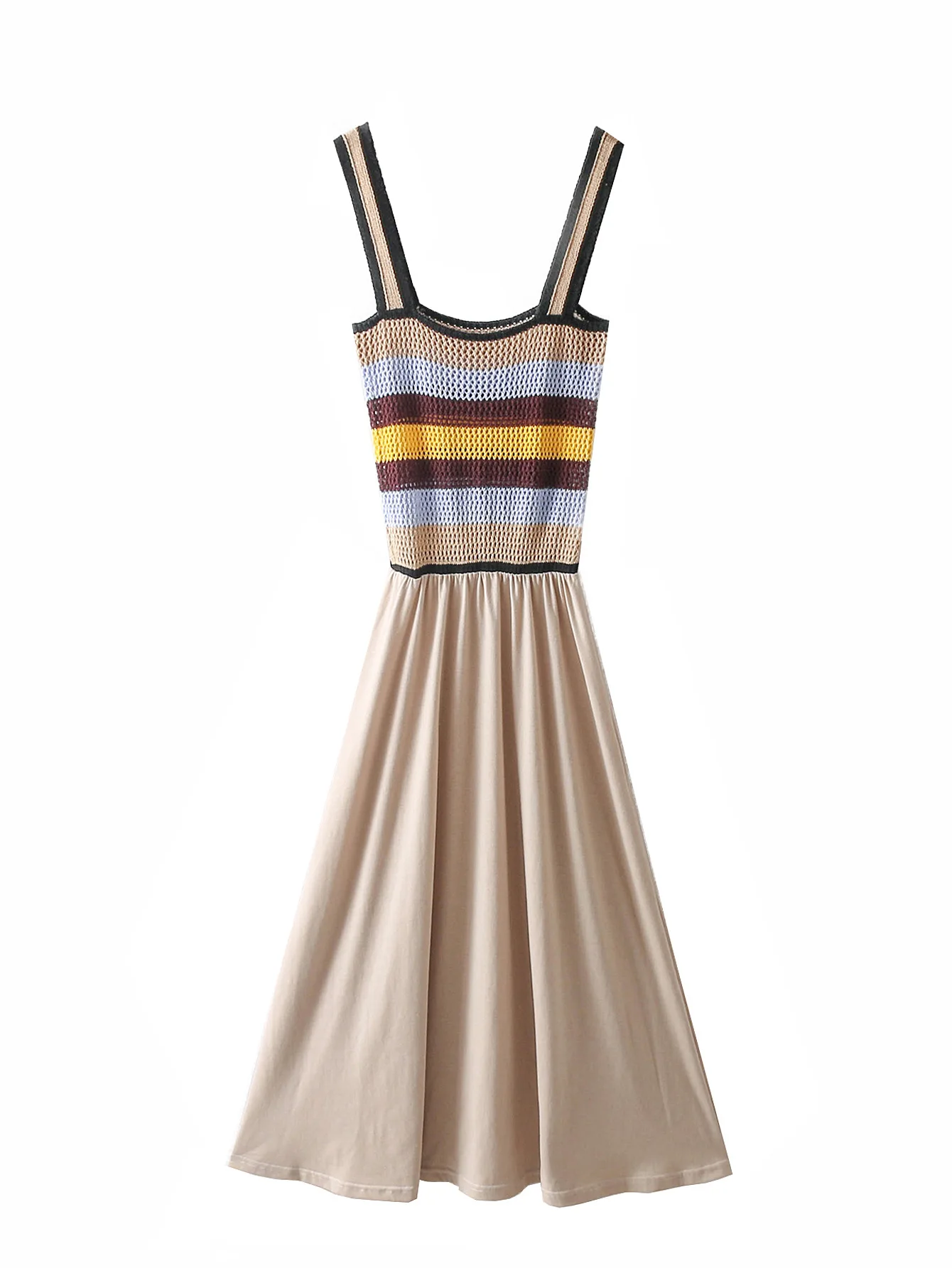 

2019 New Style WOMEN'S Dress Western Style Street Fashion Beauty Splicing Dress