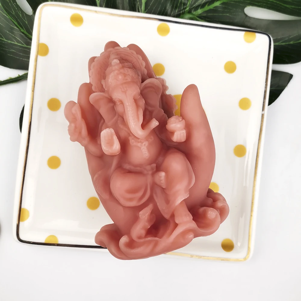 de silicone 3d forma de buda molde