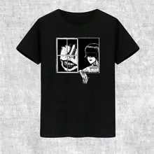 Junji Ito Collections Neighbourhood T Shirt Short Sleeve Sweatshirt Unisex Cool Summer O-Neck Tops Junji Ito Collections Neighbourhood T Shirt Short Sleeve Sweatshirt Unisex Cool Summer O-Neck Tops