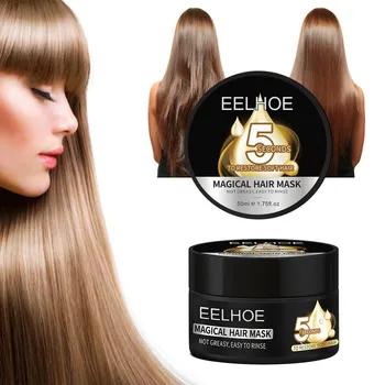 

60ML Detoxifying Hair Mask Advanced Molecular Treatment Mask Effectively Repair Damaged Dry Hairs 5 Seconds Nourish&Restore L325