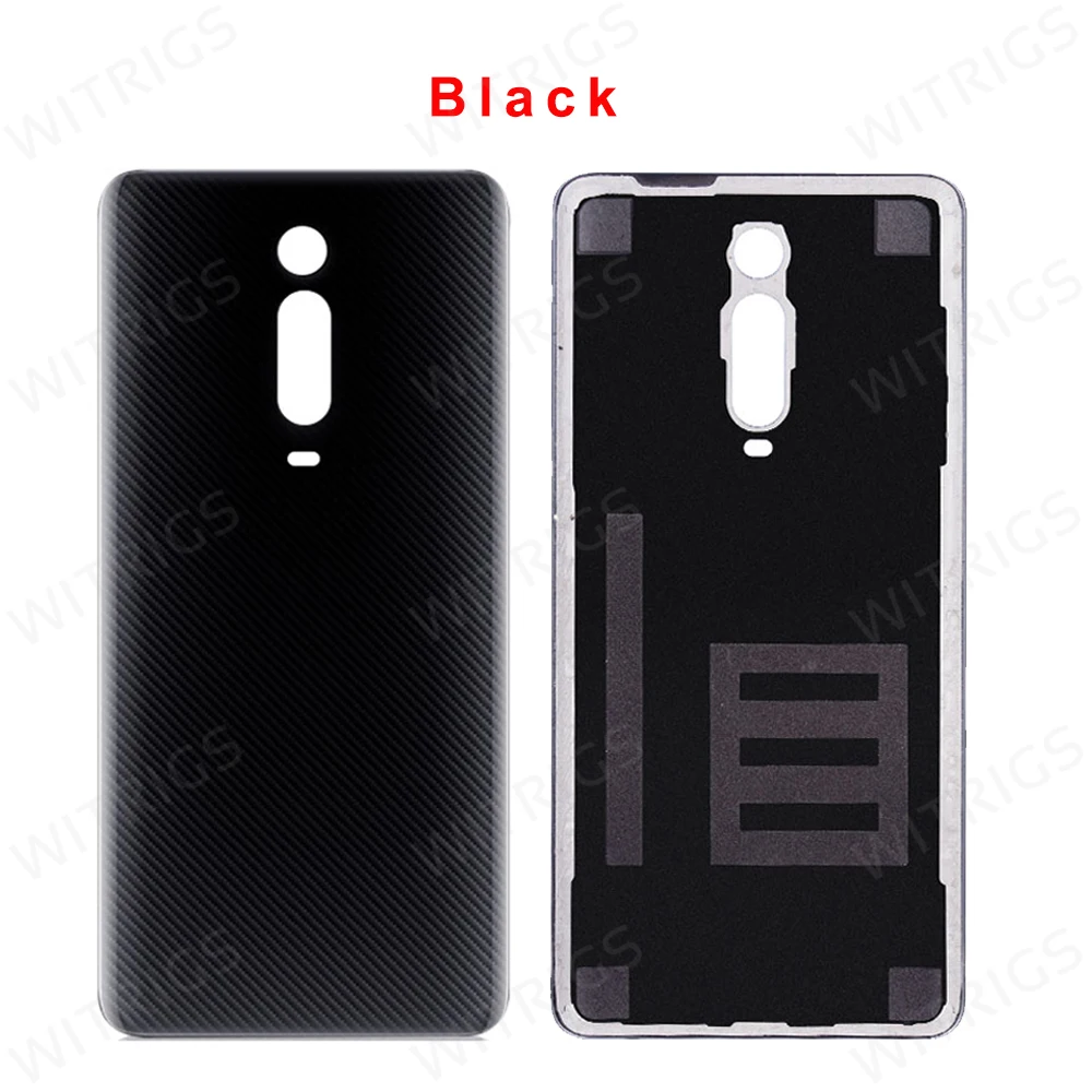 K20 or K20 Pro Black Для Red mi K20 Pro Крышка батарейного отсека Корпус Корпуса для Xiaomi mi 9T Pro Задняя крышка батареи K20 специальное видение Замена - Цвет: K20 or K20 Pro Black