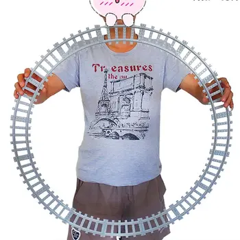 

10PCS Straight Train Track Railroad Non-Powered Rail Accessories for Kids Toy