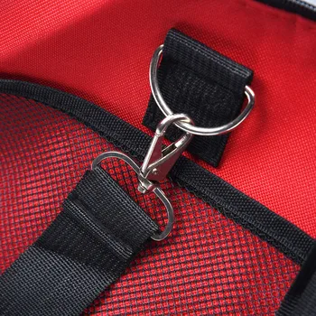 

Red Pizza Delivery Bag Insulated Storage Delivery Zipper Holder Container Case