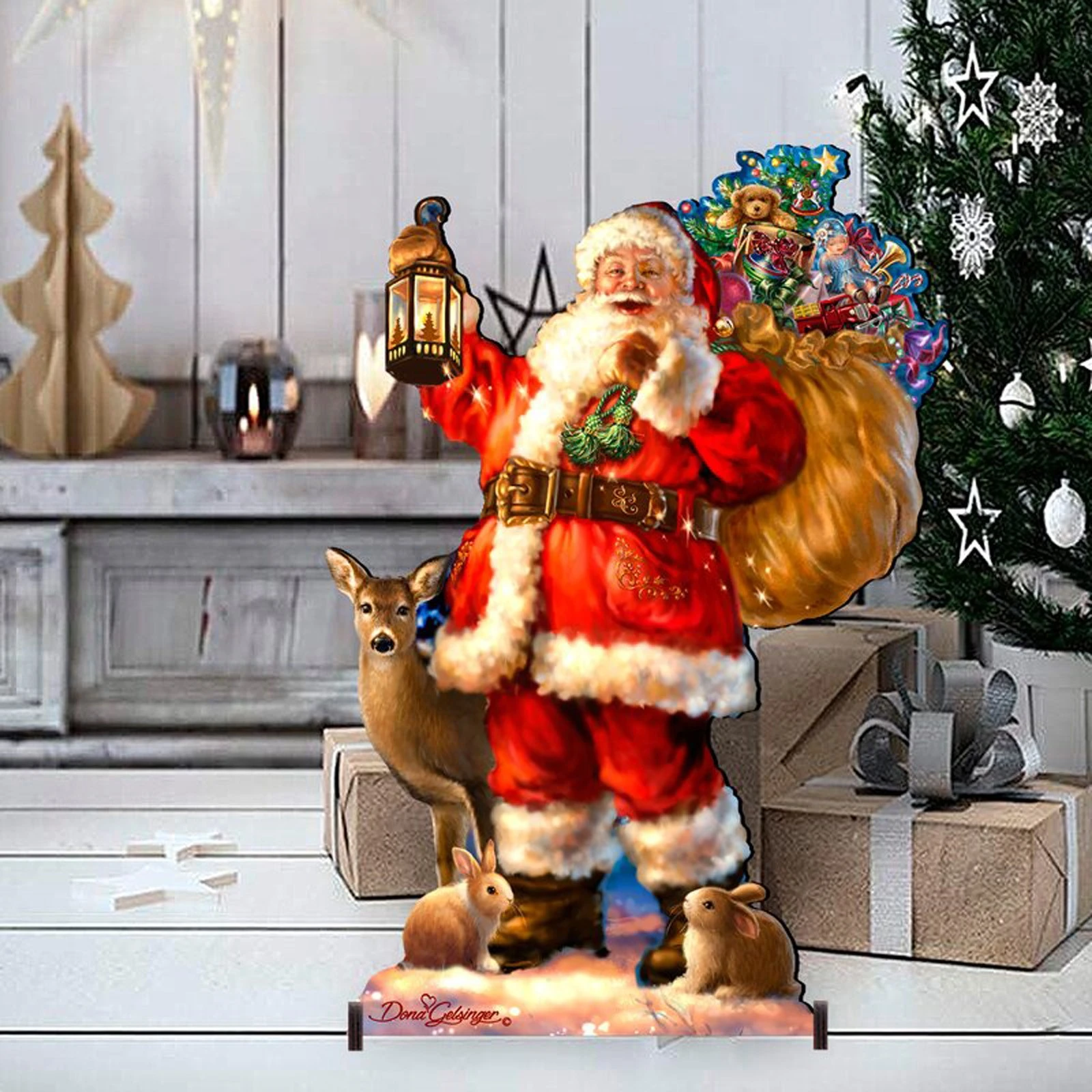 Woodlands Christmas 2022 Metal Crafts Christmas Woodland Santa Home And Outdoor Decoration Lawn Art  2021 Xmas Noel Cristmas Ornaments New Year Gifts 2022|Pendant & Drop  Ornaments| - Aliexpress