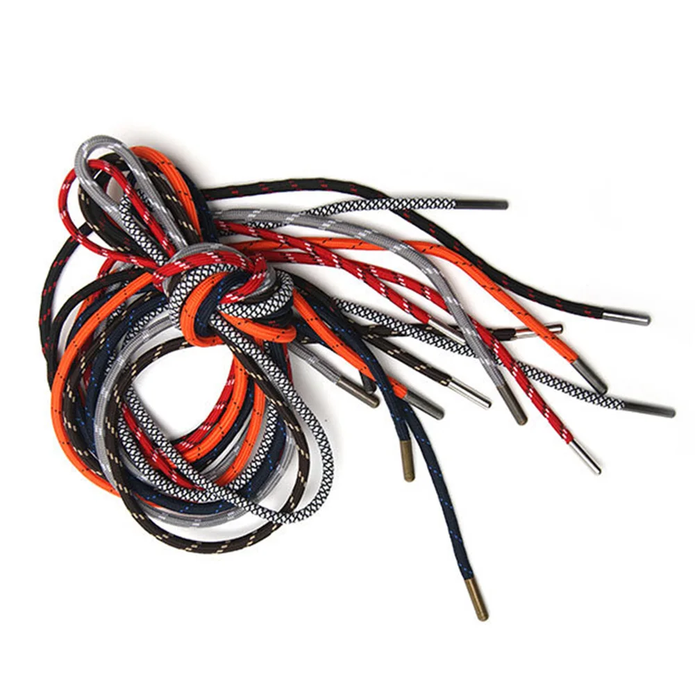 50pcs Decoration Seamless Shoelace Tips Luxury Fashion Rustproof Repair Metal Aglets Lock Clips Accessories Ends DIY Replacement