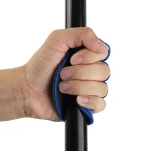 Унисекс противоскользящие перчатки для занятий тяжелой атлетикой обучение Фитнес Спортивная гантель захватом для тренажерного зала тренировка, Упражнение ладонь пальцы защиты