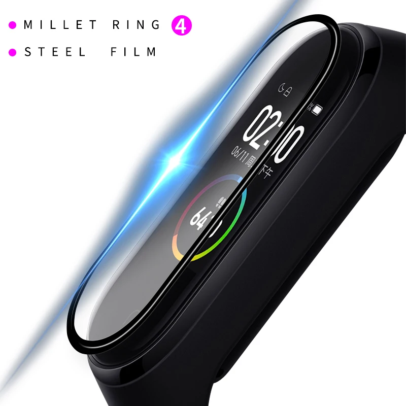 Защитная пленка для mi band 4 3 ремешок Взрывозащищенный/Устойчивый к царапинам