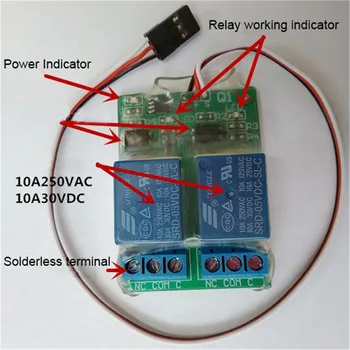 

Q1 RC Relay Switch PWM Model Remote Control for Drone FPV Quadcopter Launch Spare Parts
