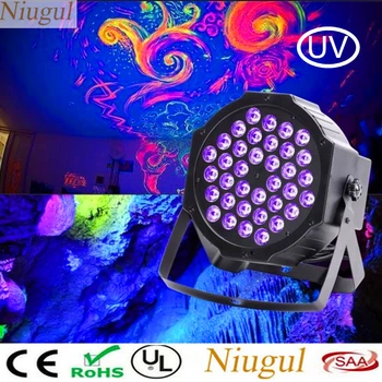 

Wireless Remote/Auto/ Sound Active /DMX512 Master-slave UV LED Stage Lights Ultraviolet Black Light LED Par Light Spotlight Lamp