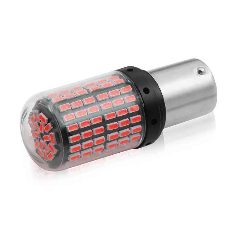1 шт. 1156 P21W BA15S PY21W BAU15S светодиодный Canbus 3014 S25 безошибочные автомобильные