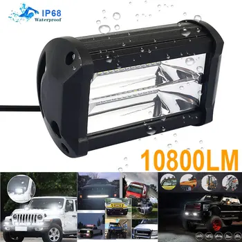 

Vehemo Off-Road Lights Cars Spotlight ATV LED Lighting Lamp Car Accessories Vehicle Car Work Light SUV Universal