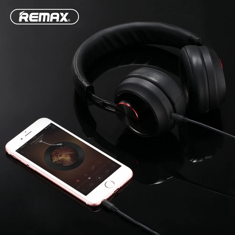 Новинка-remax Rb-500Hb Bluetooth V4.1 гарнитура беспроводная гарнитура с Hd микрофоном шумоподавление Hifi Звук 3D стерео бас для смартфона