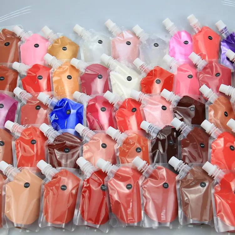 

Lipgloss 420ml Mini Plastic Bag Liquid Lipstick Matte Vegan Cruelty Free Lipgloss Bags Pouch