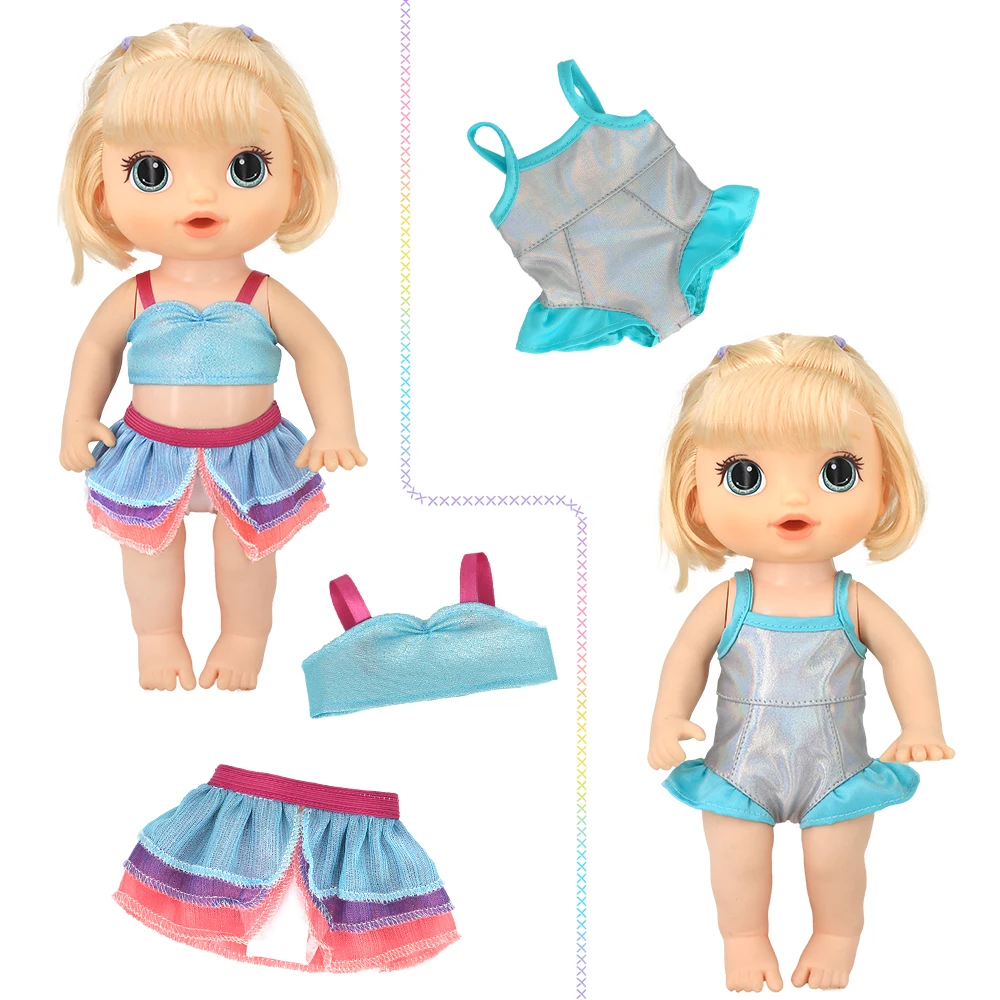 2024 NEW Doll clothes Fashion dresses for 12 Inch 30CM  baby alive Toys Crawling Doll accessories. 6