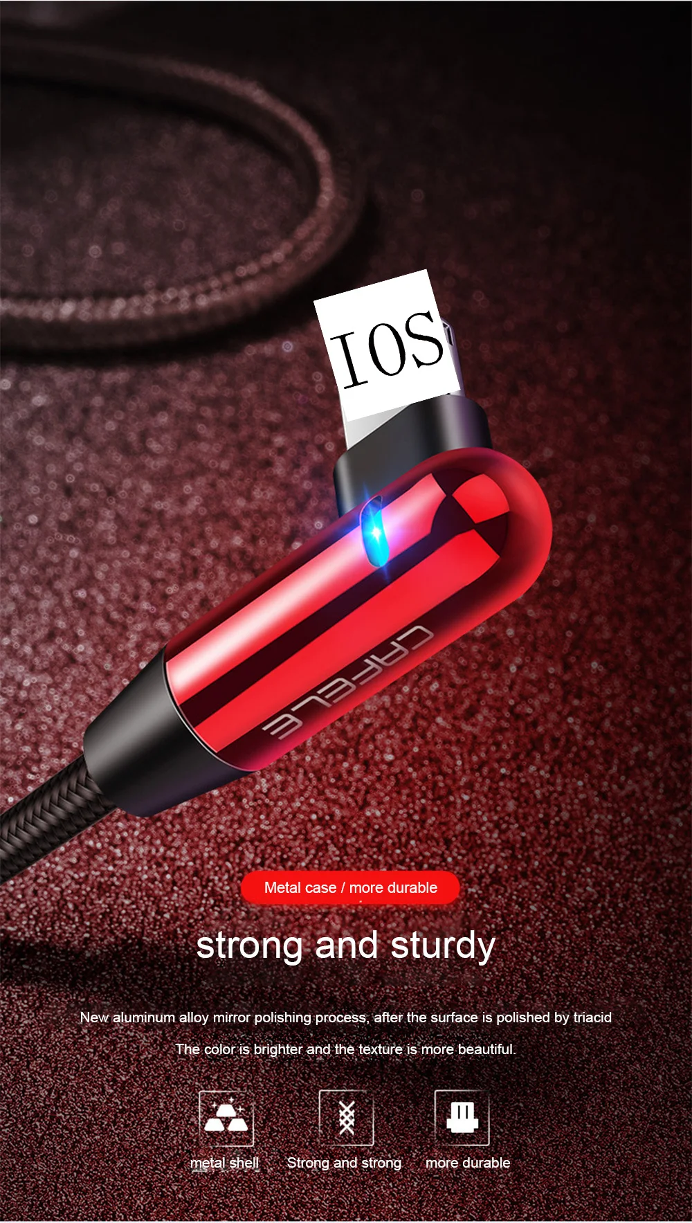 USB кабель для type C iPhone Micro USB Android Быстрая зарядка для samsung Galaxy S9 Plus 3 в 1 зарядный кабельный провод для Xiaomi mi9 Hu