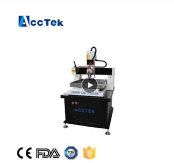 Kaufen HeiĂer Verkauf Mould CNC Gravur Maschine Mini AK6060 CNC Router FĂŒr Sport Medaille, Der