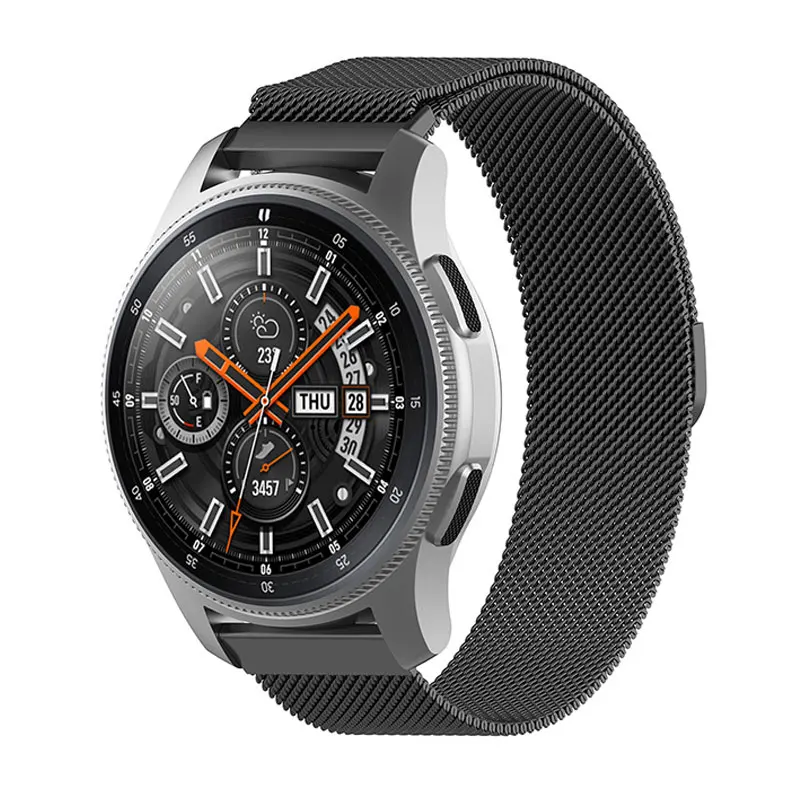 Galaxy watch 46 мм для samsung gear S3 frontie active 2 42 мм S2 ticwatch c2 hauwei часы gt amazfit ремешок Bip 20 мм 22 мм браслет