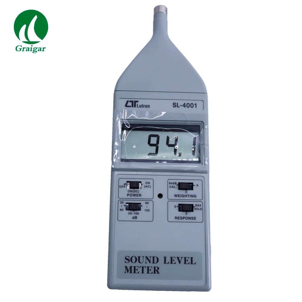 

LUTRON SL-4001 Sound Level Meter 3 Ranges, 30 to 130 dB Noise Meter