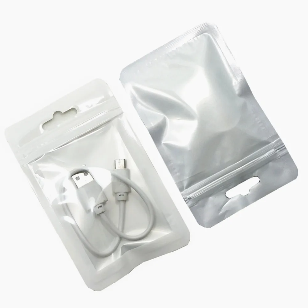 圆角珠光袋 白色 C