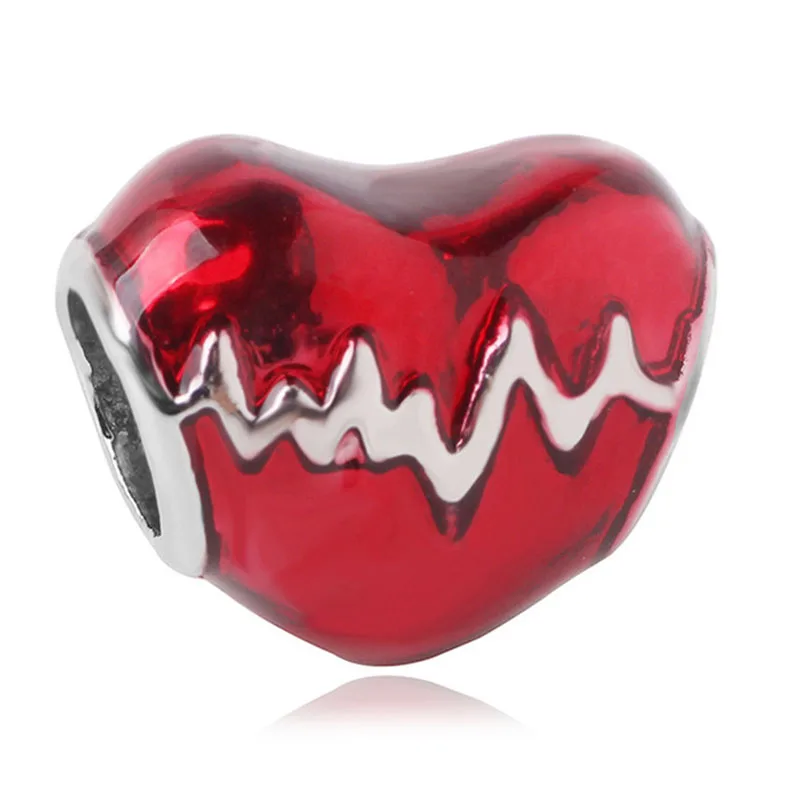 P1509 New Fit Original Pandora Bracelet Mom Dad Girl Boy Charm Zinc Alloy Beads Women Fashion Jewelry DIY Making Gifts for Women - Цвет: P1509