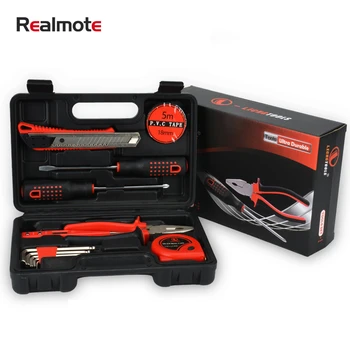 

Realmote 13 Pcs Household Tool Set Multifunctional Electrician Wood Maintenance Manual Combination Hardware Kit HandTools