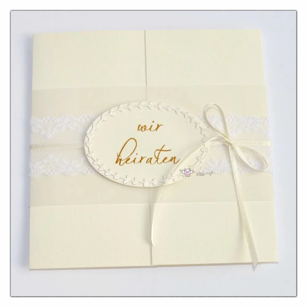 Einladung-zur-Hochzeit-ovaler-Kranz-mit-Spitzenband