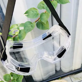 

Protective Safety Glasses Clear Anti-Fog Splash Impact Eye Protection for Lab H7EC