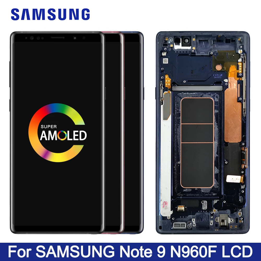 

6.4‘’ Replacement The Slightly-scratched Display For SAMSUNG Note 9 Note9 N960F LCD Screen Digitizer Assembly With Frame