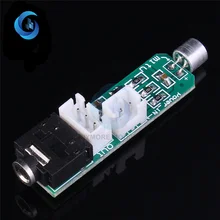 Módulo amplificador de circuito de micrófono, Terminal de 1,5mm, placa de amplificador de Audio, DC 3,5-5V, 3P