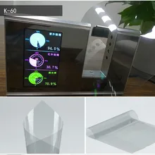 SUNICE светло-серый 60% прозрачная Строительная оконная пленка с защитой от ультрафиолетовых лучей пленка для переднего окна автомобиля K60 Размер: 1,52 м x 15 м