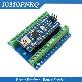 

NANO V3.0 3.0 Controller Terminal Adapter Expansion Board NANO IO Shield Simple Extension Plate For AVR ATMEGA328P