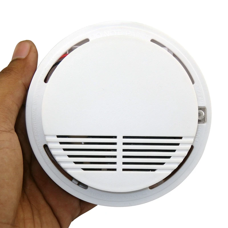 Stand Alone Smoke Detector DC9V Fire Smoke Sensor Alarm Sensitive Photoelectric Security Fire Protection Anti-fire Home Alarm