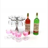 1 Set Miniature Dollhouse Bar Counter Mini Wine Bottle Champagne Glass Holder Rack Play Kitchen Furniture Toy Accessories ► Photo 3/5