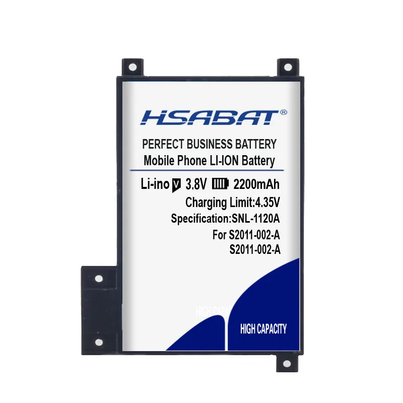 HSABAT S2011-002-S 2200 мА/ч, Батарея для Amazon kindle touch S2011-002-A DR-A014 S2011-002-S D01200 батареи