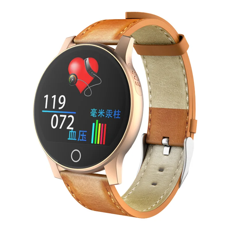 New Women's Smart Watch ECG+PPG Monitor HR Blood