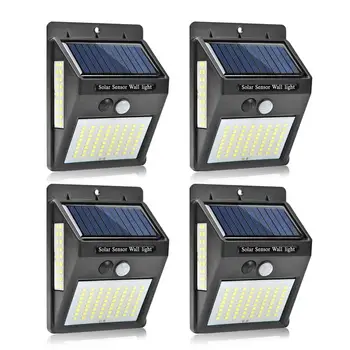 

100LED Solar Light Outdoor PIR Motion Sensor Wall Light Waterproof Solar Powered Sunlight for Garden Decoration Dropshipping