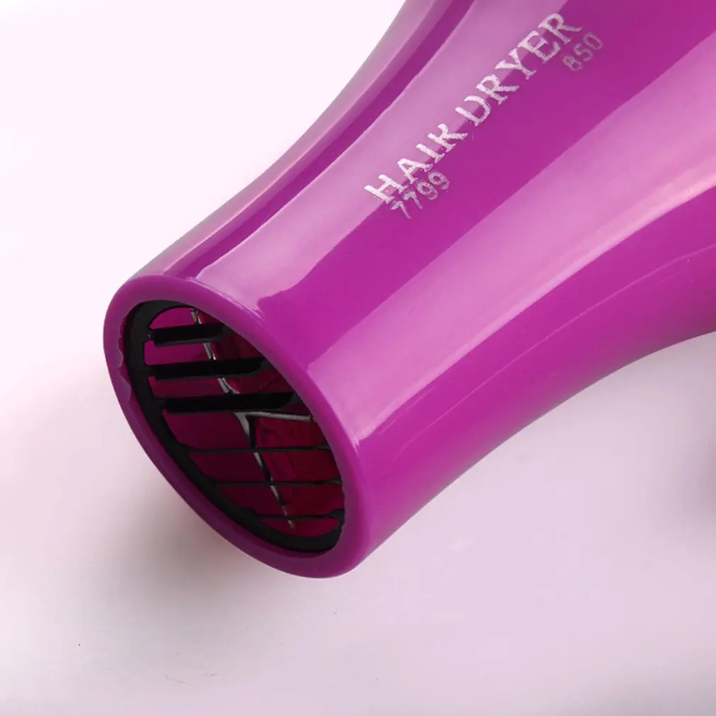 Mini Professional Hair Dryer Collecting Nozzle 220V US Plug Foldable Travel Household Electric Hair Blower
